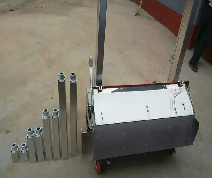 800/1000mm 220V rendering wall painting machine Cement Spray Machine For Sale Automatic Wall Plastering Machine