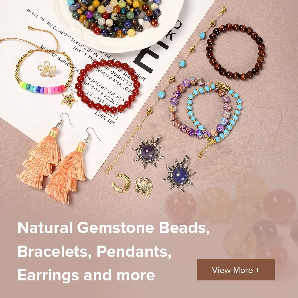 YMJ New Rose Gold Silver Gray Copper Hematite Loose Bead Strand 4mm 6mm 8mm 10mm 12mm Round Stone Beads for Jewelry Making