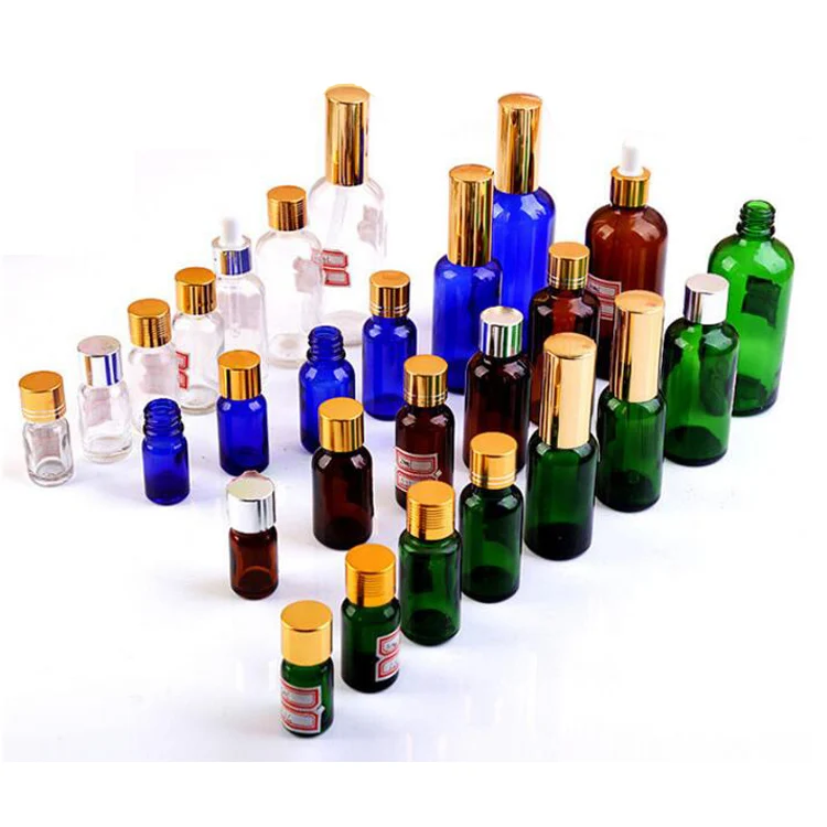 Xuzhou Manufacture Factory OEM Wholesale Round Amber Perfume ES11 Essential Oil 10 ml Perfume Glass Bottle