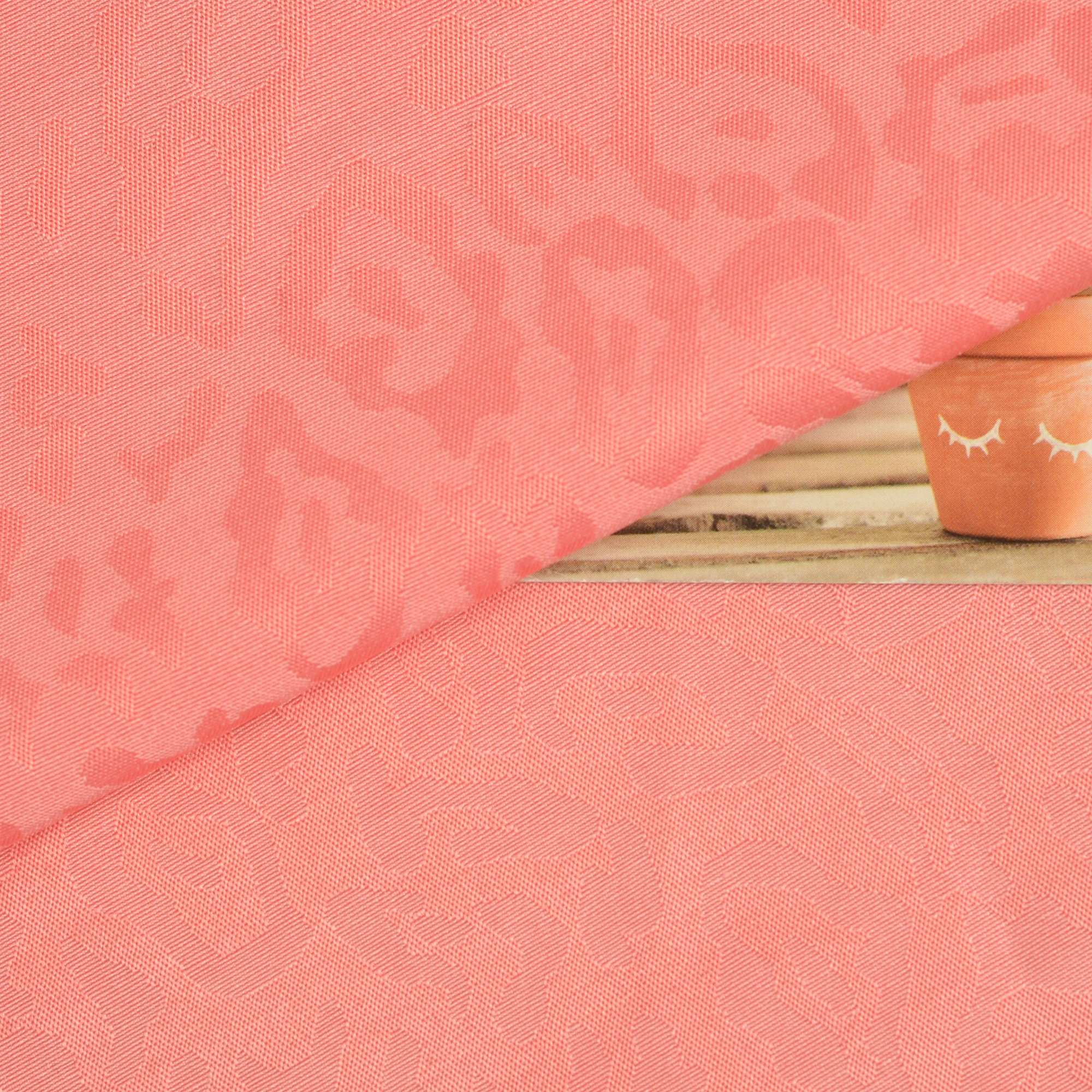 Leopard print jacquard fabric rayon rayon cotton jacquard fabric spring summer blouse dress fabric