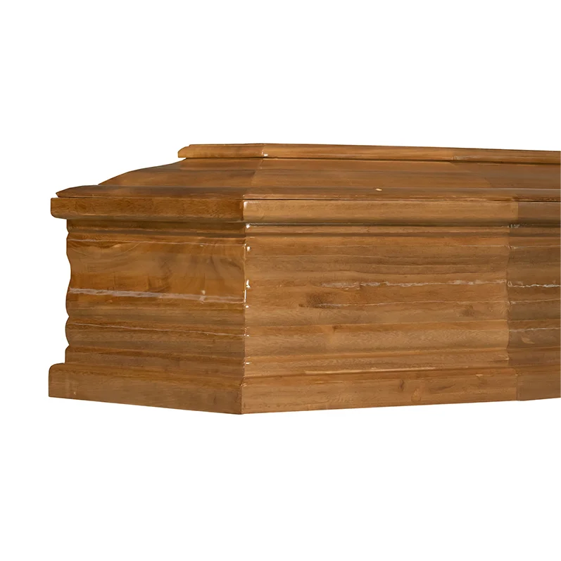 Wholesale Factory Price Funeral Supplies Equipment Crematorium Wooden Coffin Funeral Casket