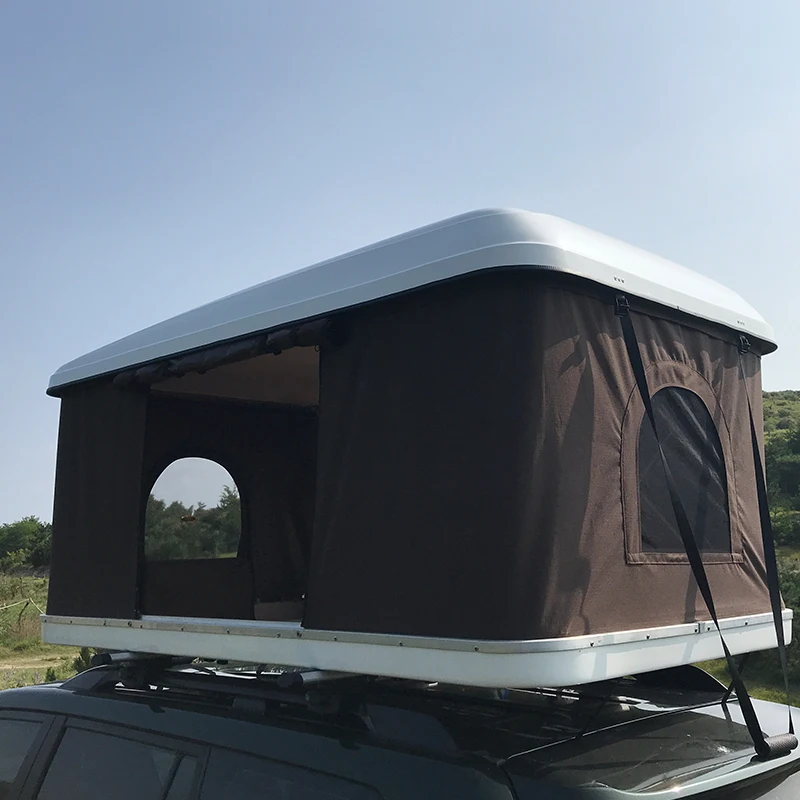 wholesale outdoor camping hiking luxury safari hard shell traveler auto car roof top tent for sale