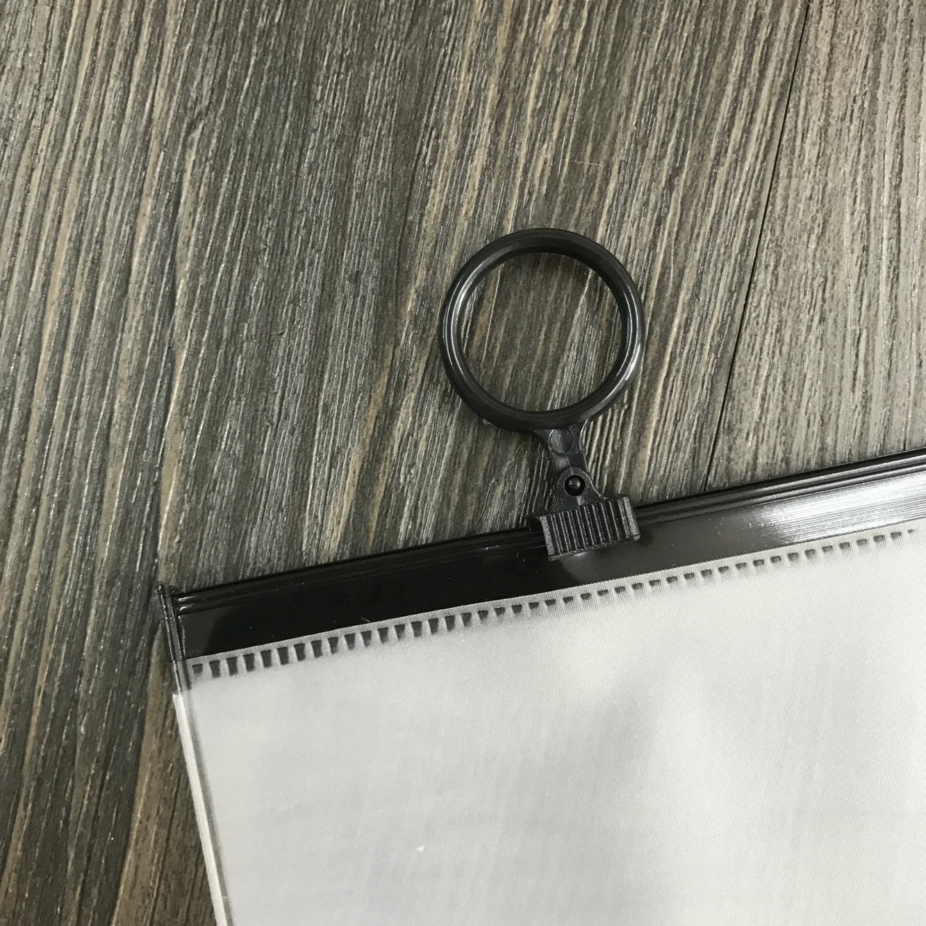 Bulk custom printed vinyl small waterproof pouch bag Clear plastic pvc zipper pouch for gift