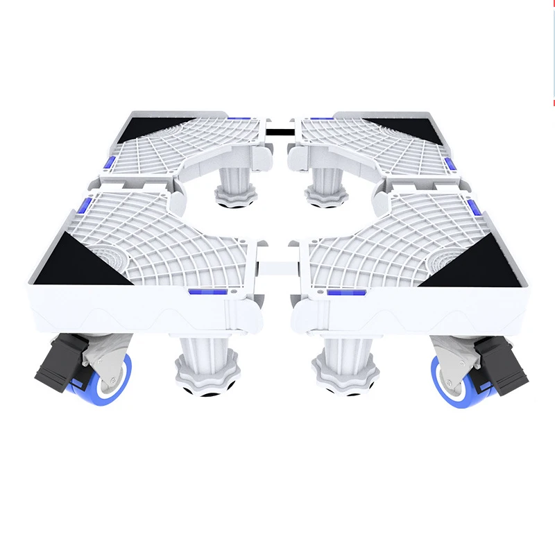 Home Appliance Furniture Pads Refrigerator Base Wheels Air Conditioner Bracket Washing Machine Stand-Storage Shelves Units Home