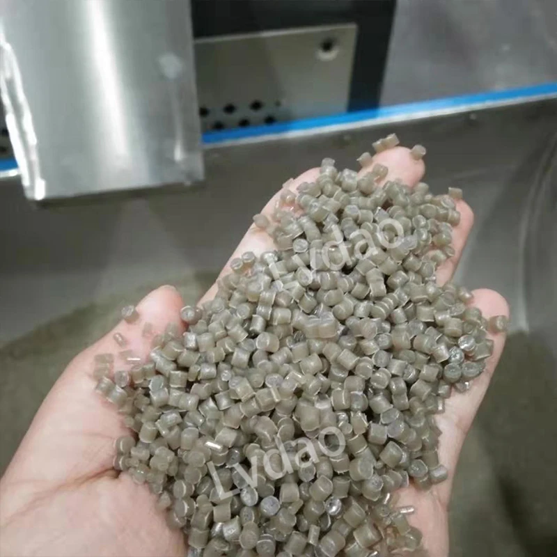 Lvdao New Technology Plastic film waste recycle plastic granules making granulation machine price