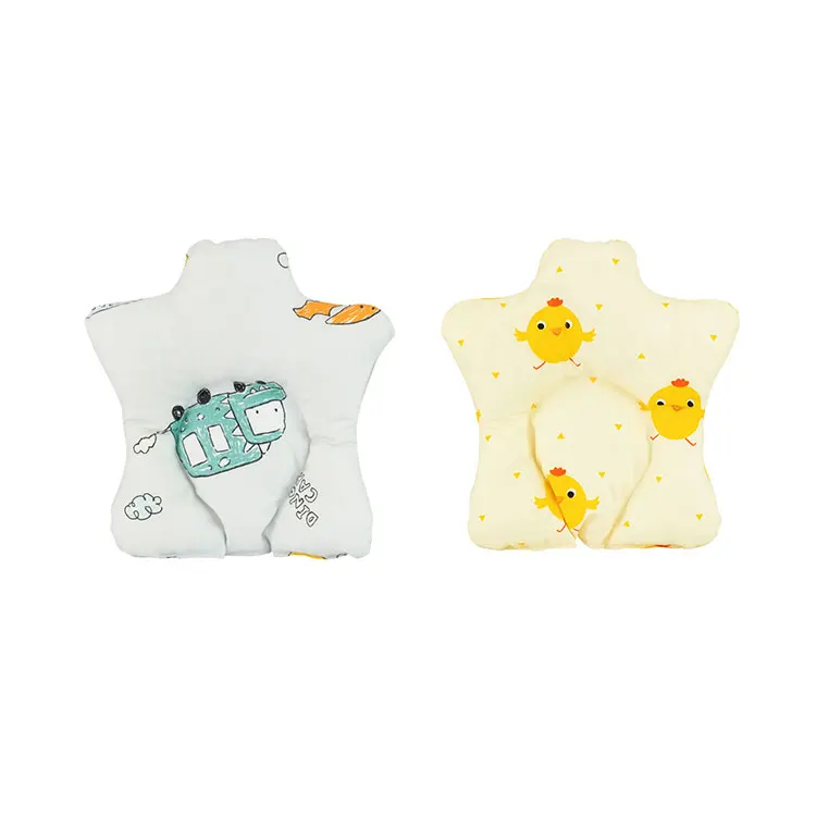 
Custom Head Shaping Washable Non Branded Baby Head Support Hypoallergenic Can Be Machine Wash Newborn Baby Pillow 