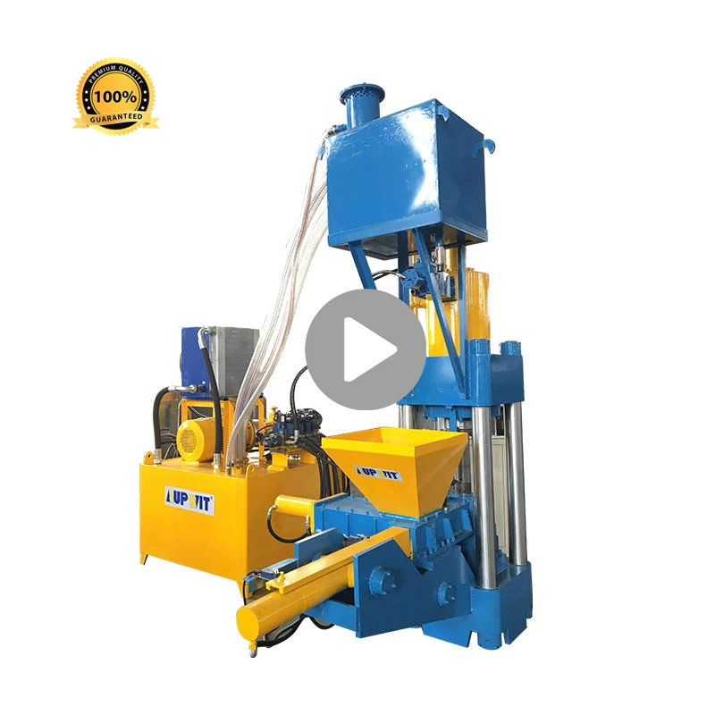 Hydraulic Briquetting Press Machine For Scrap Metal