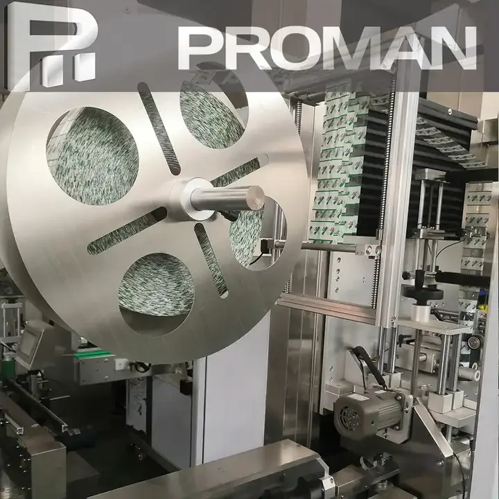 2024 Hot Sale Automatic Small Bottle Heat Steam Tunnel Shrink Sleeve Labeling Packaging Machine