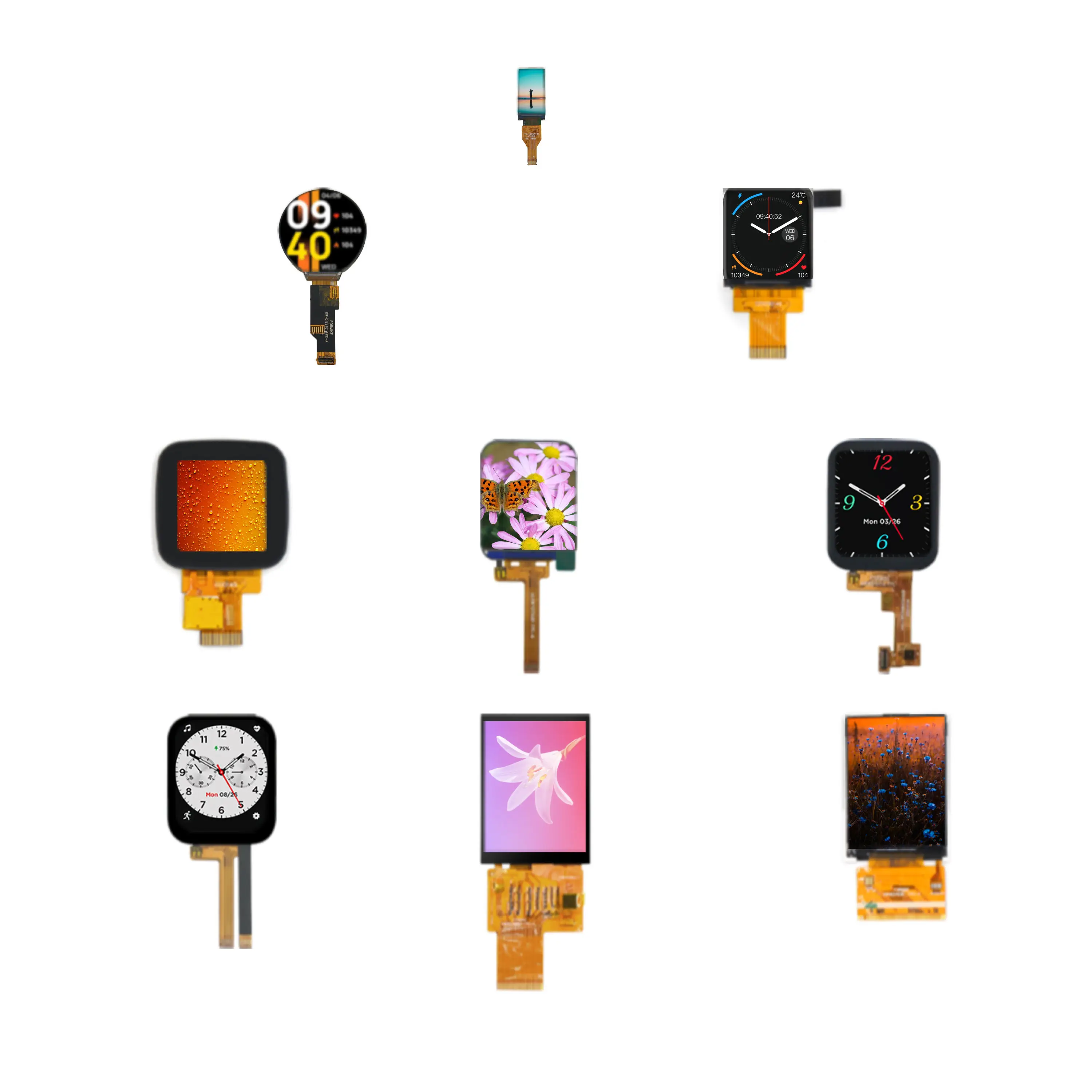 Thin-Film Transistor Liquid Crystal Display 1.28 Inch Round Lcd Screen Manufacturer 16 X 4 Large Module Tft 9 Wholesale