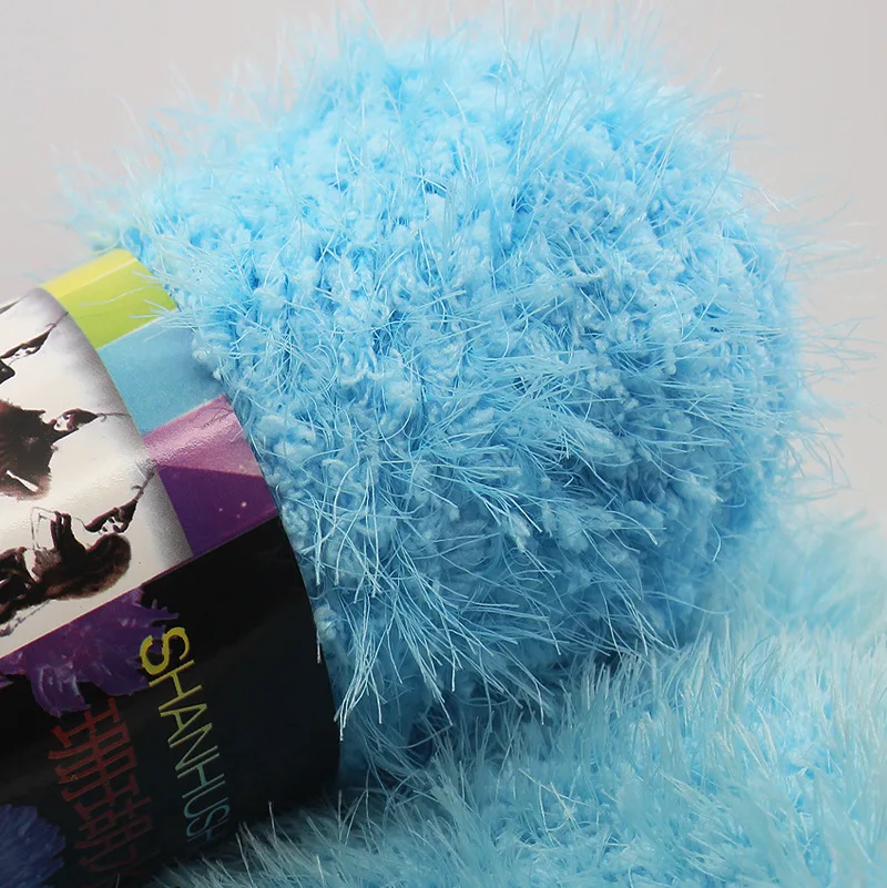 2021 Made In China Mink Feather Fur Yarn For Hand Knitting