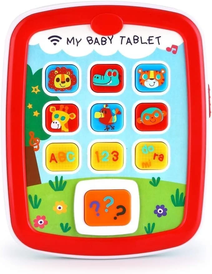 Baby Tablet Toys, Music Learning ABC Numbers Color Baby Toys Baby Tablet Learning Educational Interactive toy