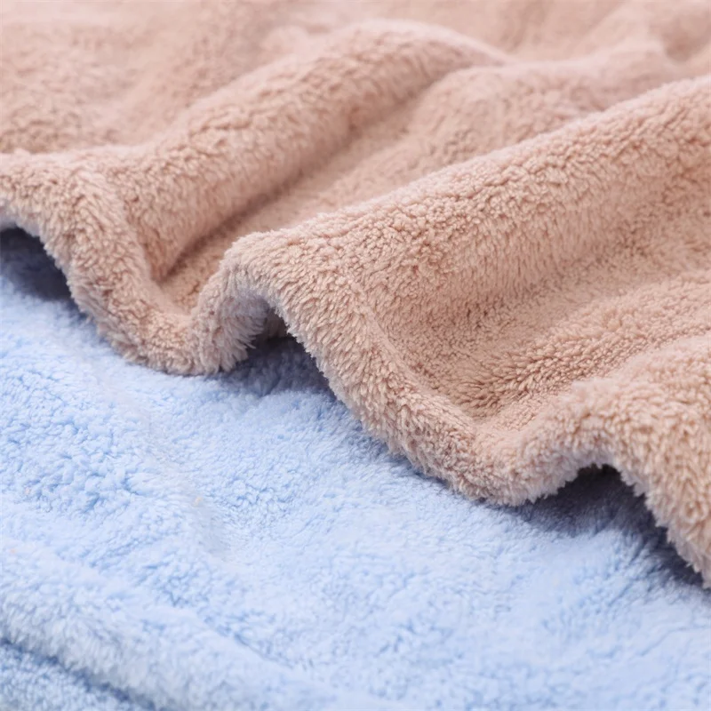 Manufacturer Wholesale Quick Dry Multi Color Water-absorbing Hair Towels
