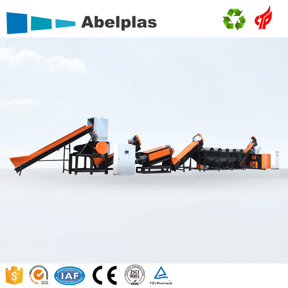 Double Stage Water Cooling Waste PP PE Plastic Recycling Granulator Pelletizing Machine
