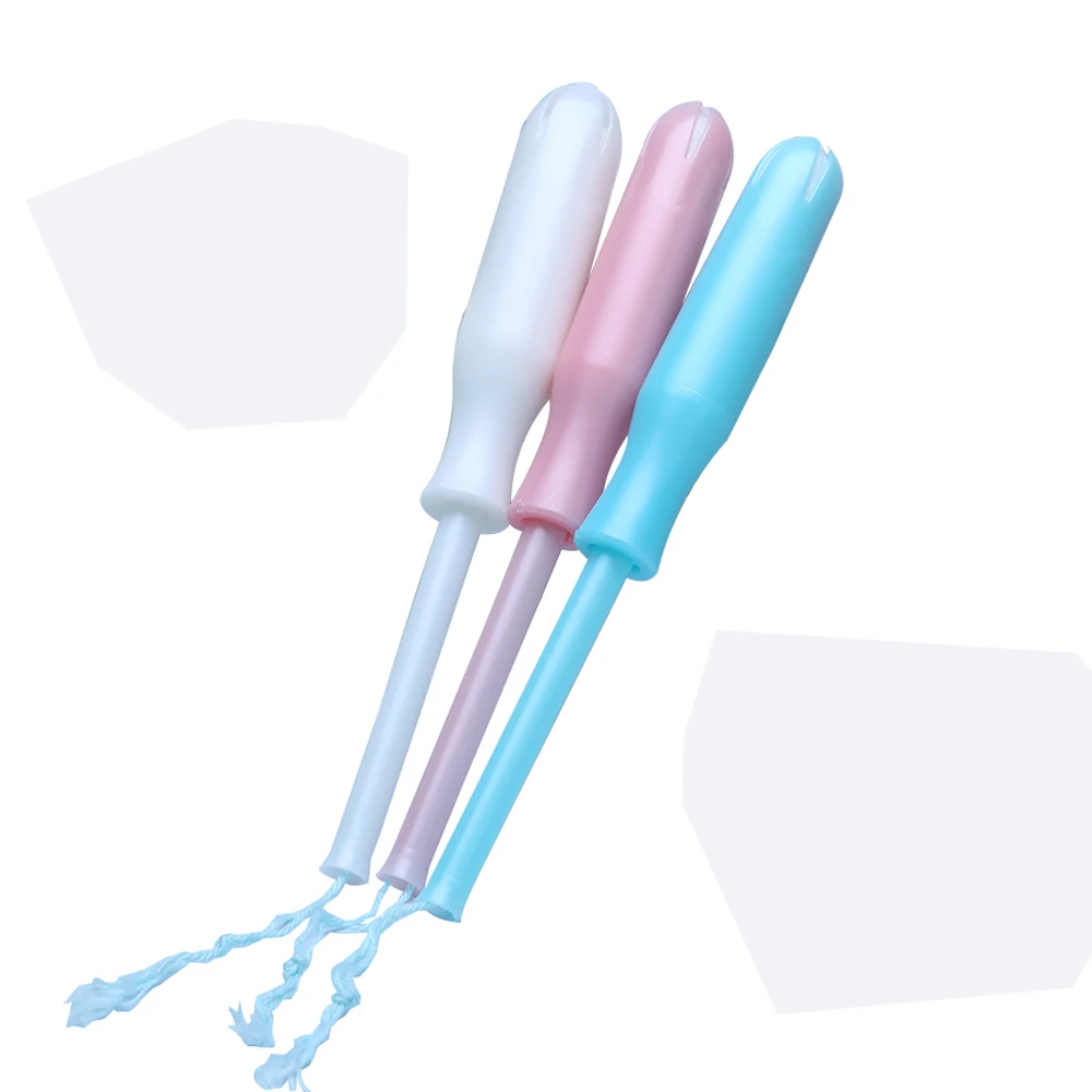 Private Label Organic Disposable Menstrual Tampons With Applicator