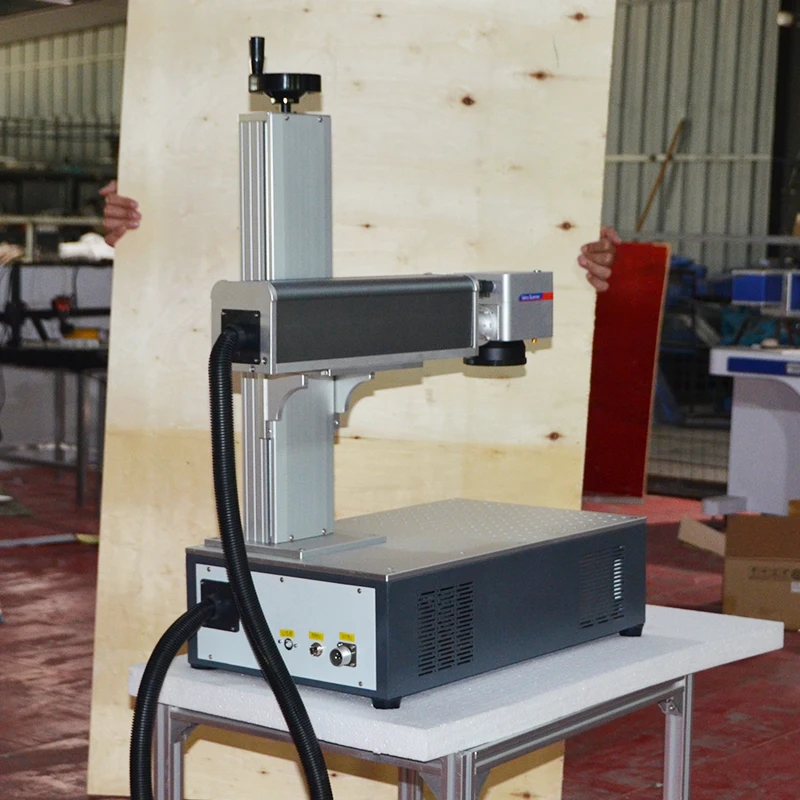 All In One Fiber Laser Laser Marking Machines Nameplate Medals Jewelry Ring Engraving Machine Price