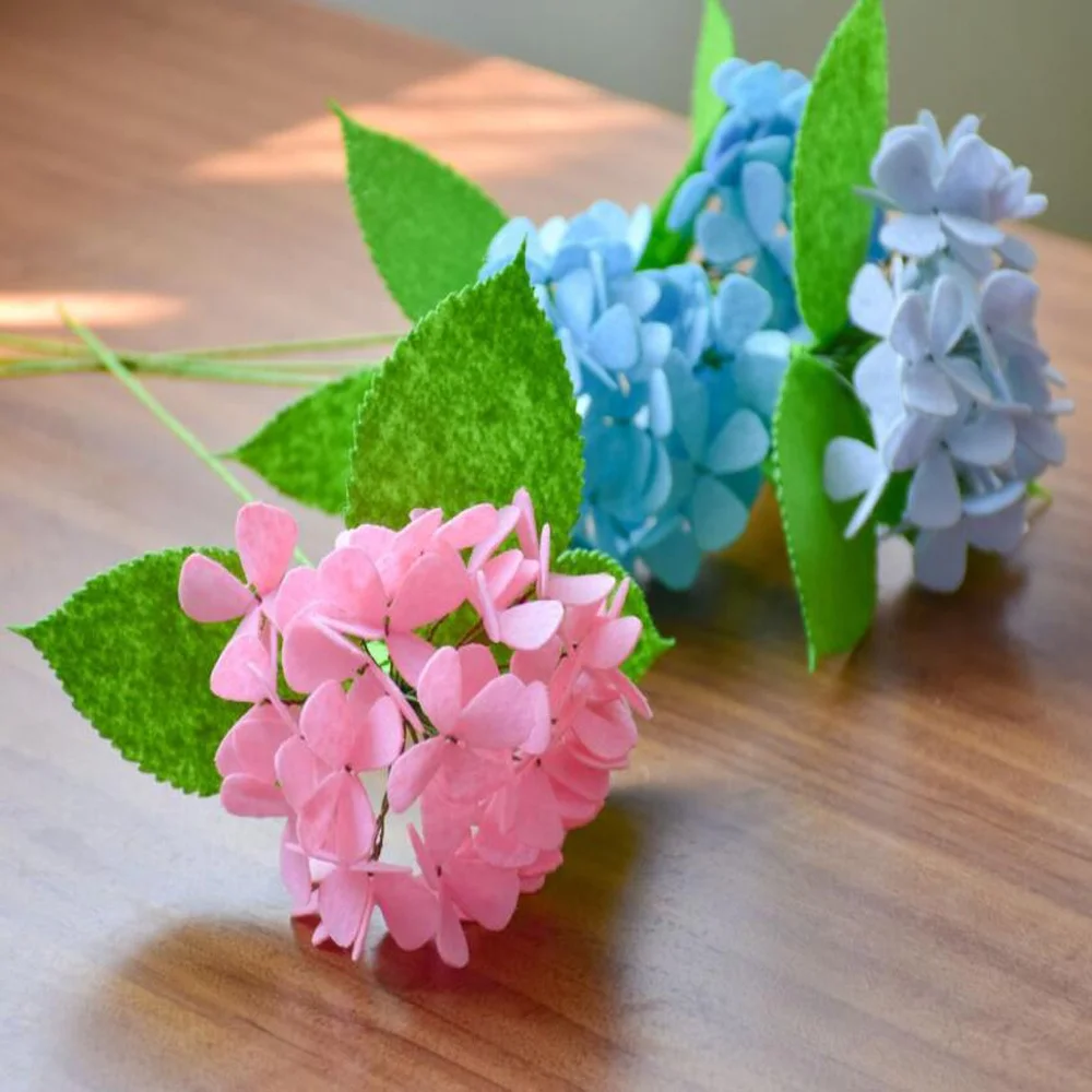 Well Tailored Pre-cut Non Woven Cloth Felt DIY Craft Kits Artificial Flower Making Supplies Set