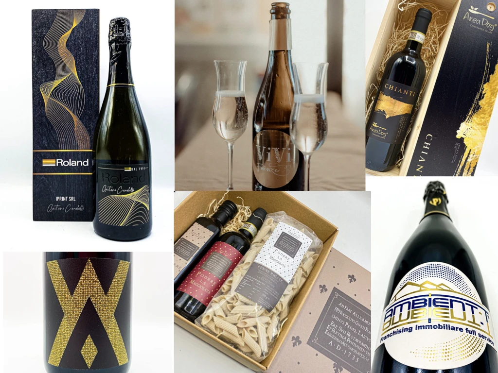 Pinot Grigio Delle Venezie DOC white wine personalized label corporate restaurant hotel gadget ideas Christmas gifts