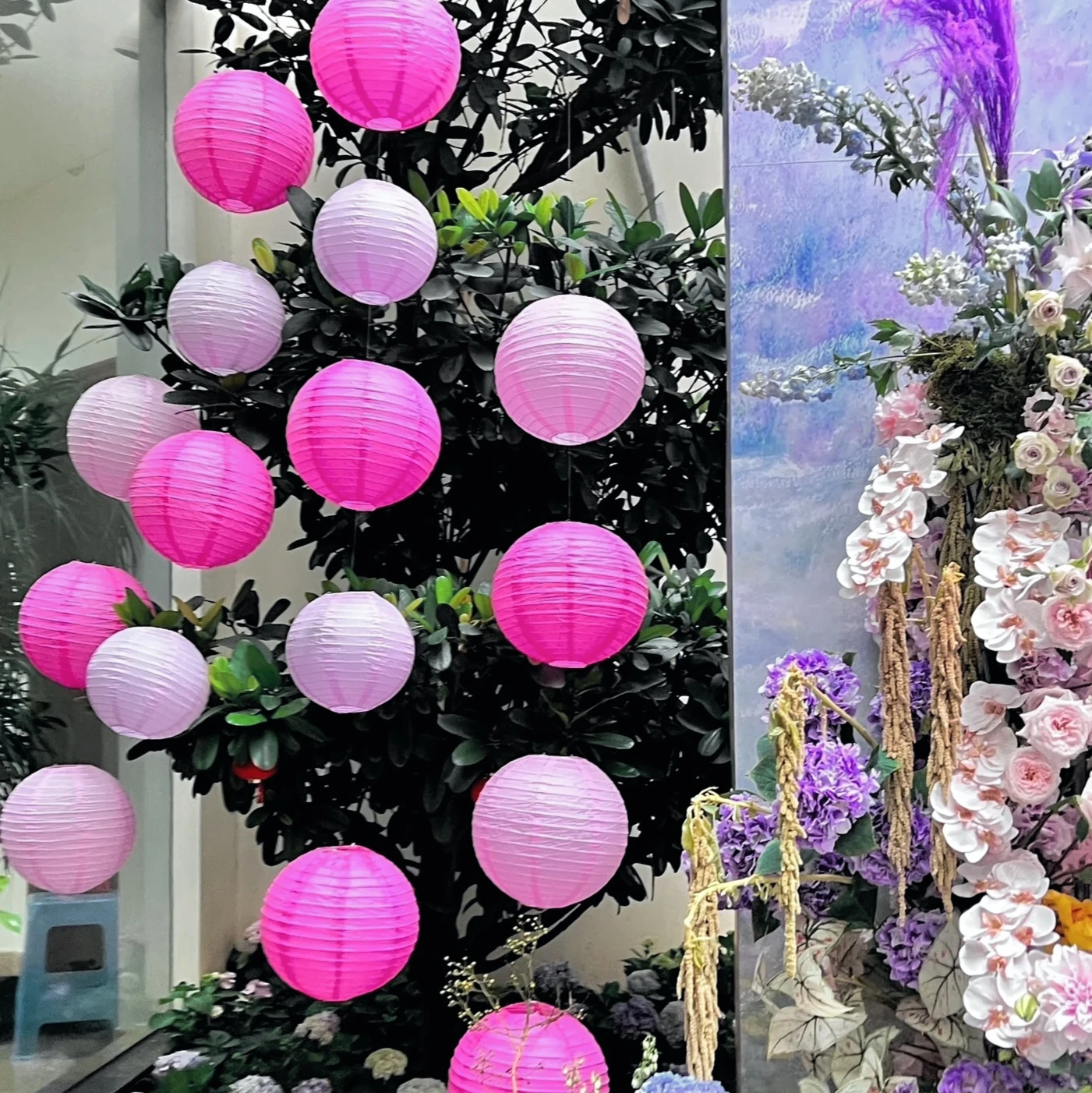Популярные различные спецификации и цвета фонарь оригами lanterna decorativa биоразлагаемый Китайский бумажный фонарь красный фонарь
