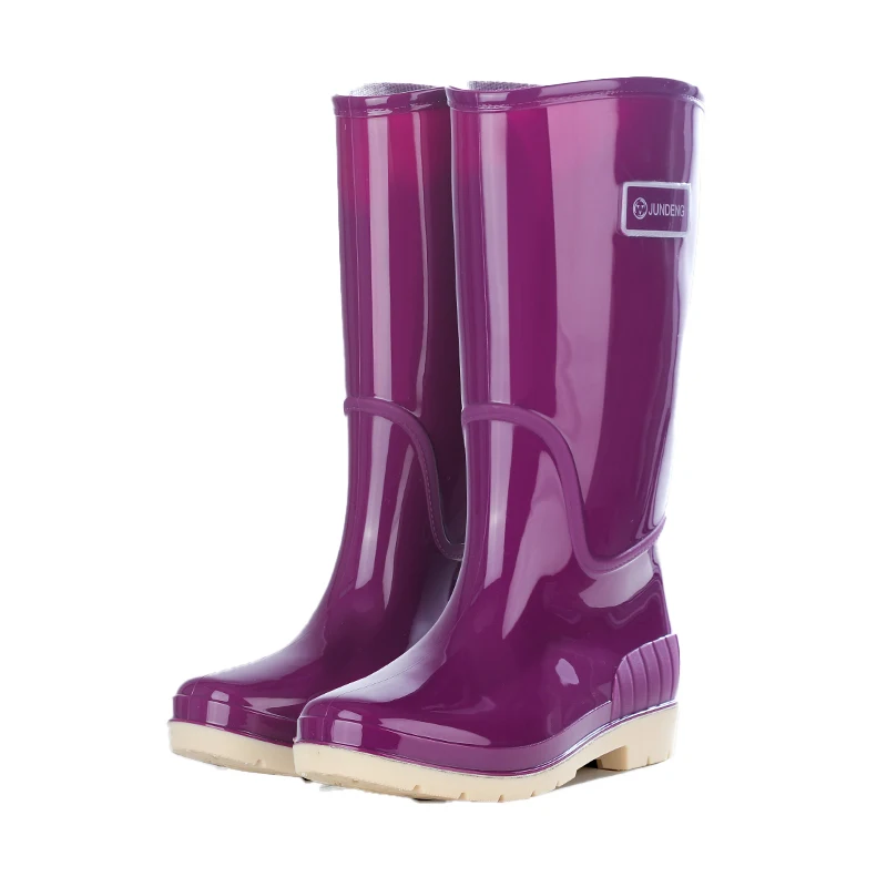 Comfortable Waterproof Rubber Safety Boots Plastic Gumboots EVA Insole High Style Winter Season Fishing Gardening Spot Goods