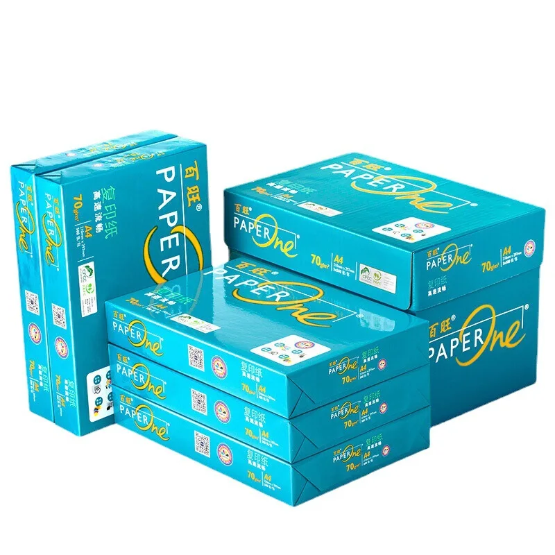 Oem Grade a Printing Paper Manufacturers 500 Sheets 80g Double Copy Ream Format High Quality Print 80gsm A4 Sheet