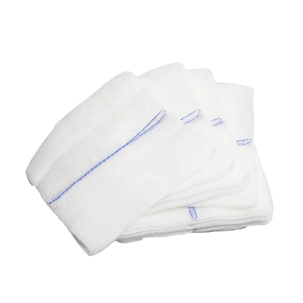 Manufacturer Supply Medical Gauze Swabs Surgical Gauze Sponges with or without X-ray