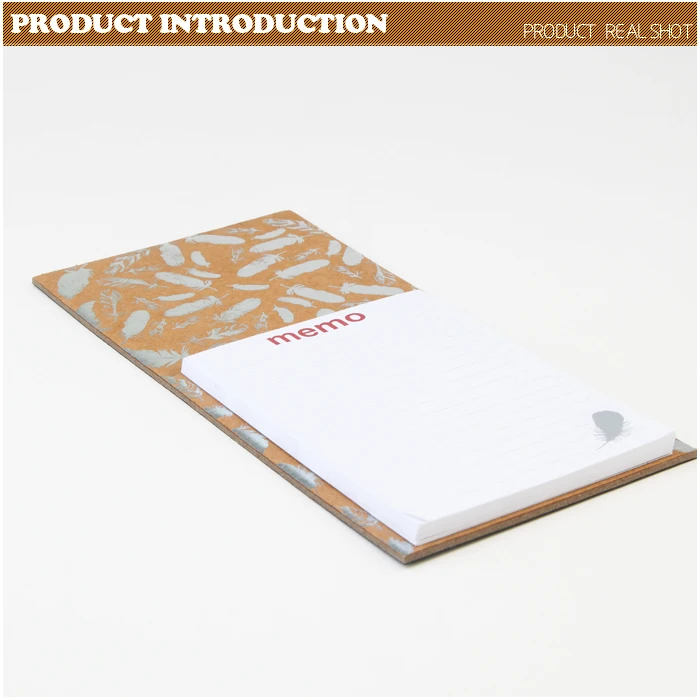 custom printing foil magnetic writing pad memo pad to do list notepad with magnets sticky note magnetic note  legal pad