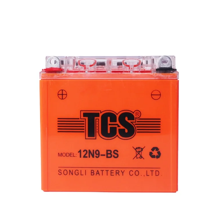 Gel sealed cheap 12v 9Ah batteries of two wheel motorcycle