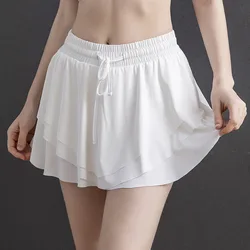 Best Selling Women Gym Athletic Clothes Tennis Golf Stretchy Pleated Skort Custom Plus Size Tennis Skirt