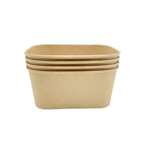 takeout kraft packaging takeaway fast food french fries packaging burger delivery paper box food box with lid packaging