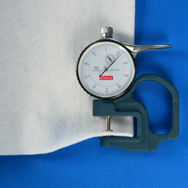 China Factory Directly Sale Tpu Elastic Nonwoven Embossed 100% Polyester Nonwoven Plain Hard Touch