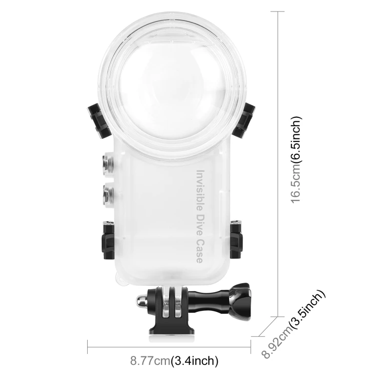 New Arrivals For Insta360 X4 PULUZ 50m Waterproof Sealed Diving Case