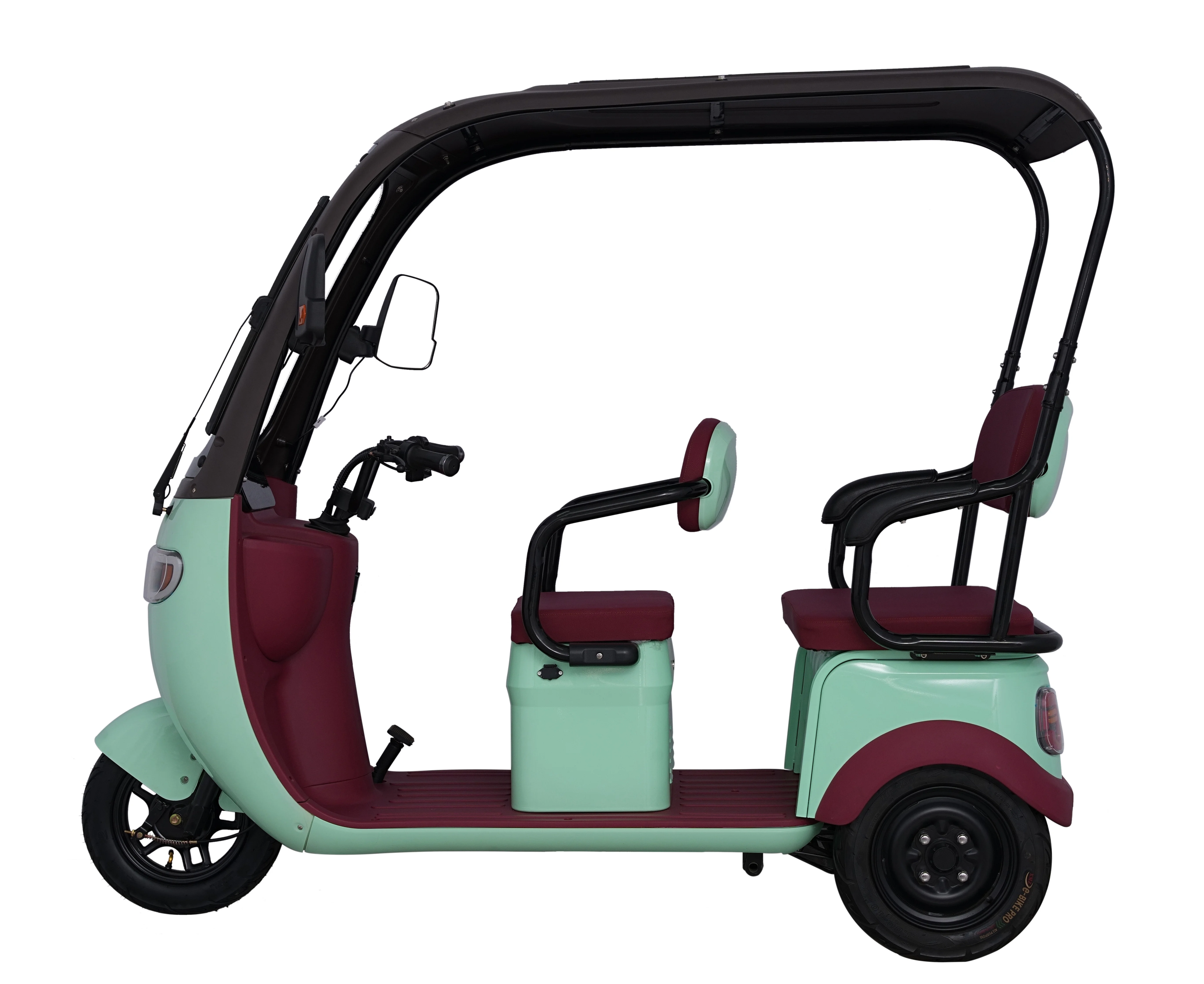 Passenger & Cargo Electric Tricycle 60V20Ah Scooter Adult