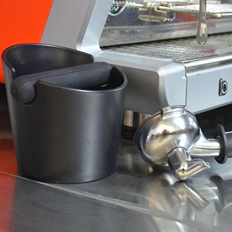 Бесплатная печать логотипа ABS Материал Бариста инструмент черный кофе стук коробка