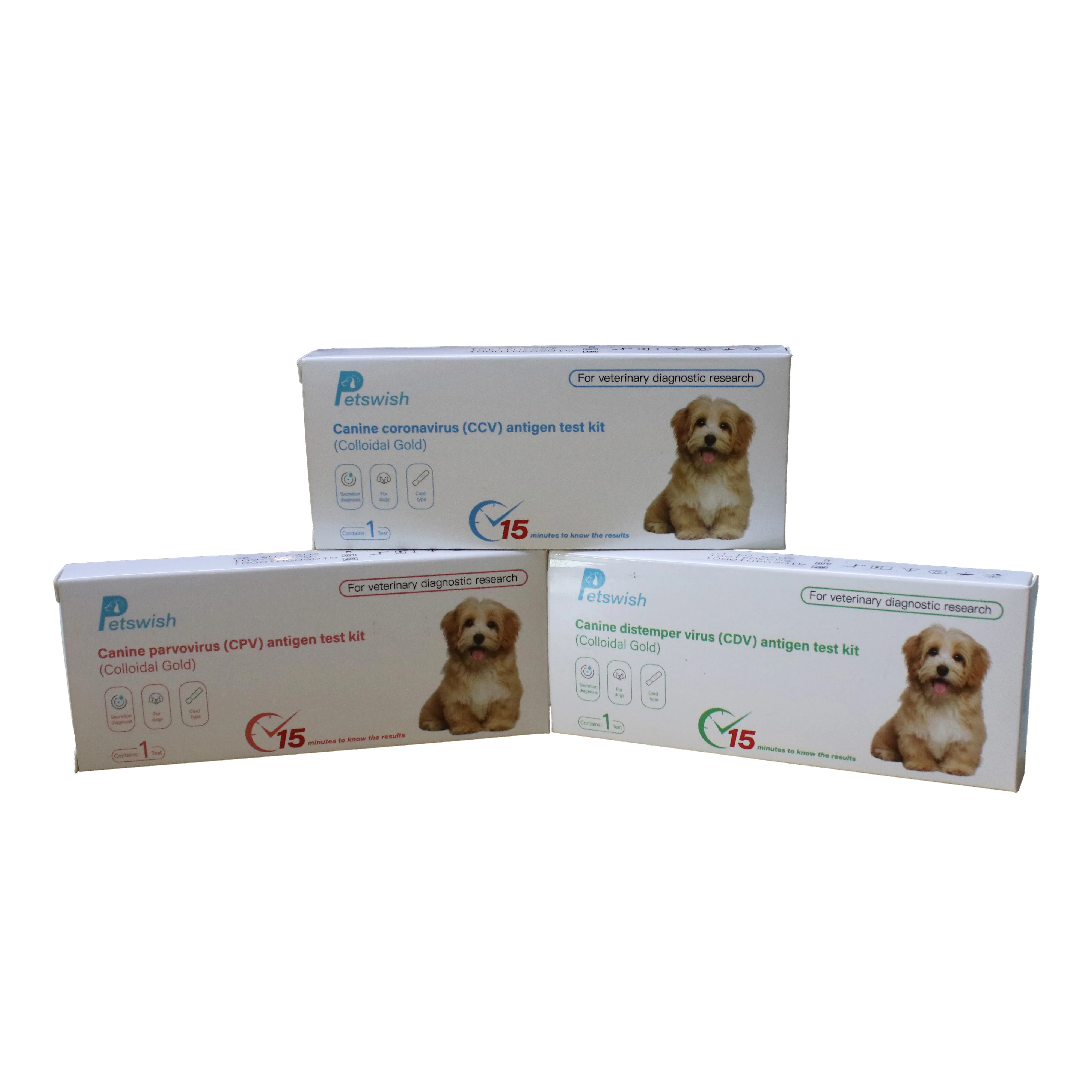 Feline Calicivirus FCV antigen test kit Colloidal Gold