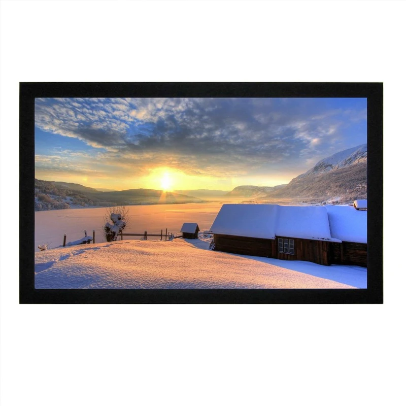 Picture Frame Projection Screen Collapse Frame Projection Screen Flame Retardant Projection Screen