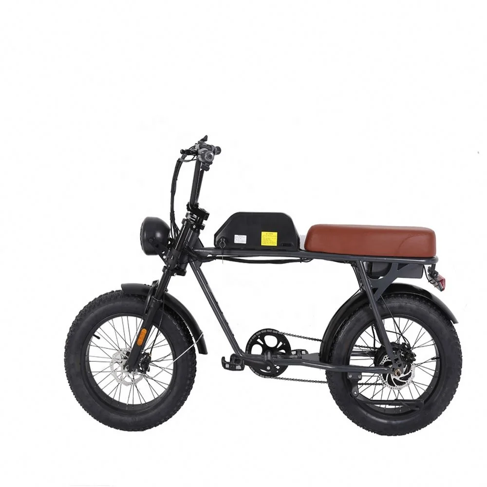 Super powered electric motorcycle style vintage fat tire electric bike retro electric bike 2000w optional for sale