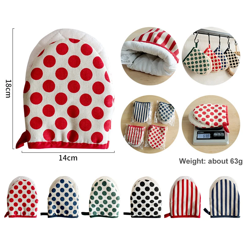 Microwave Baking Enhanced Protection glove heat resistant Kitchen Oven Mitts for Household manufacturer gloves