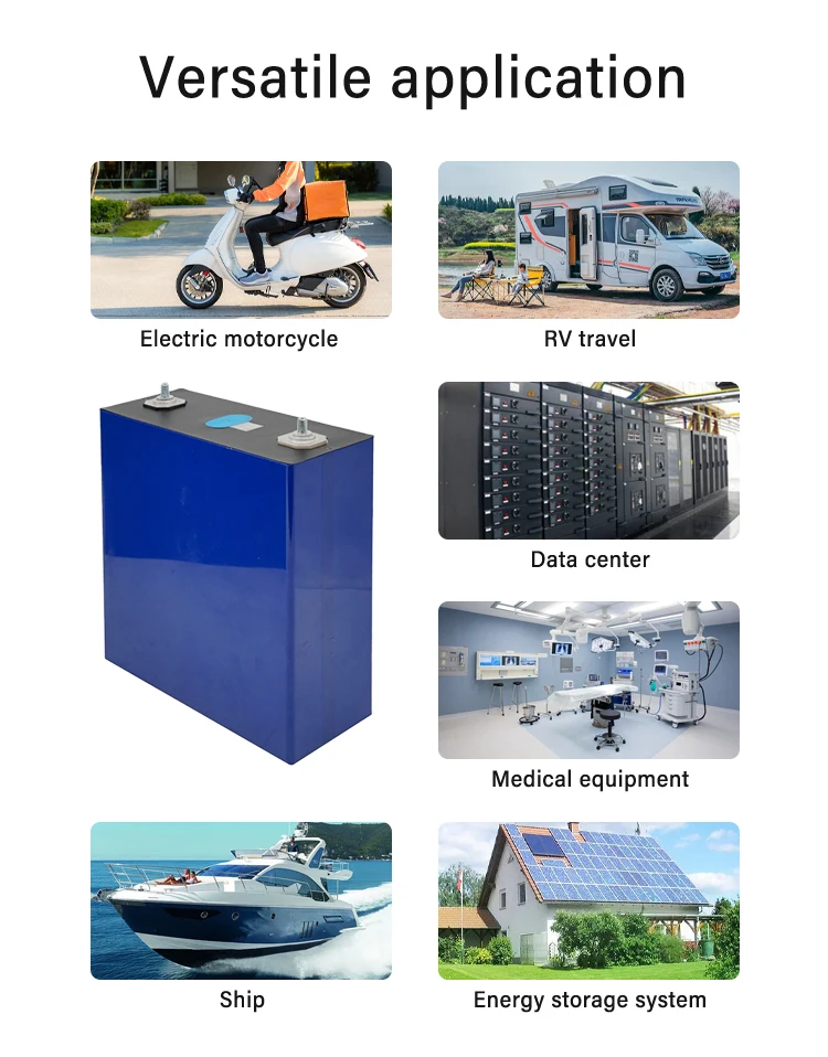 Grade a 4pcs/lot Deep Cycle Prismatic 3.2V 200AH 3C LiFePO4 Battery for Solar Power Hybrid System