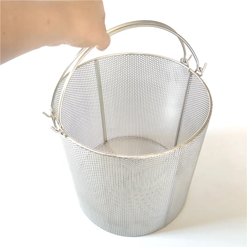 High quality Hotel Kitchen Equipment Stainless Steel 304 304L Fry Basket