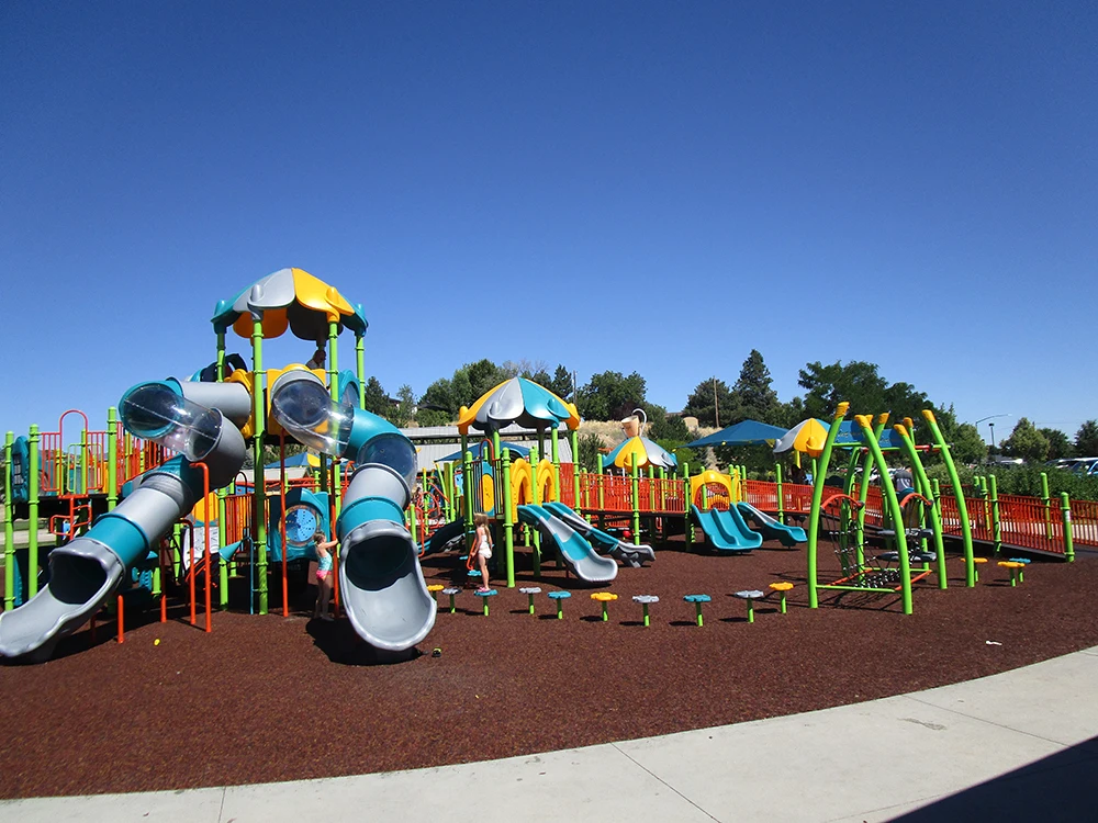 cheap playground equipment for sale QITELE kindergarten school outdoor playground equipment for mcdonalds