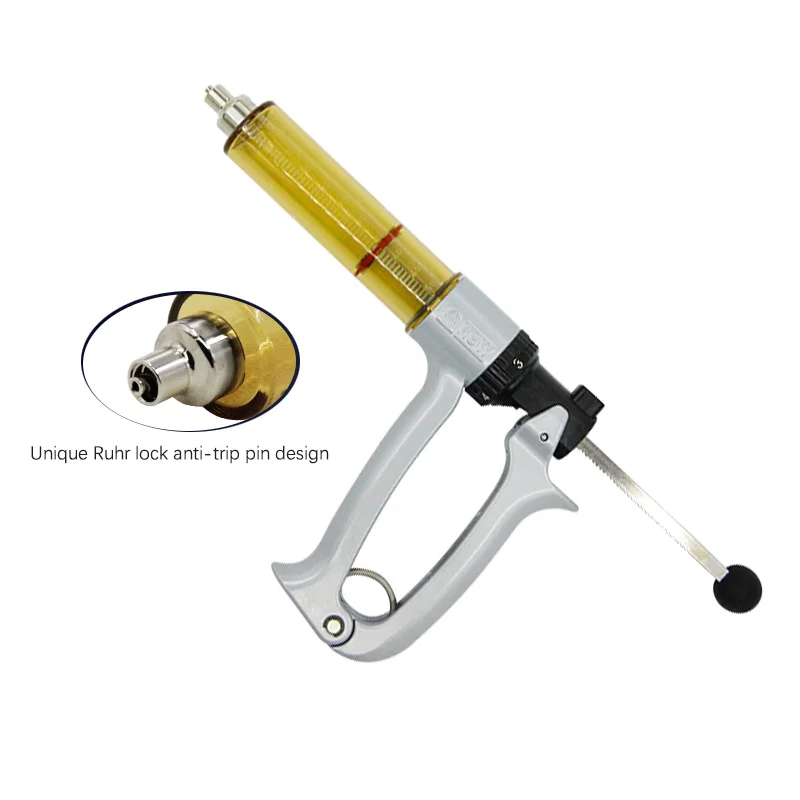China supplier good quality continuous veterinary automatic vaccine syringe for animals farming