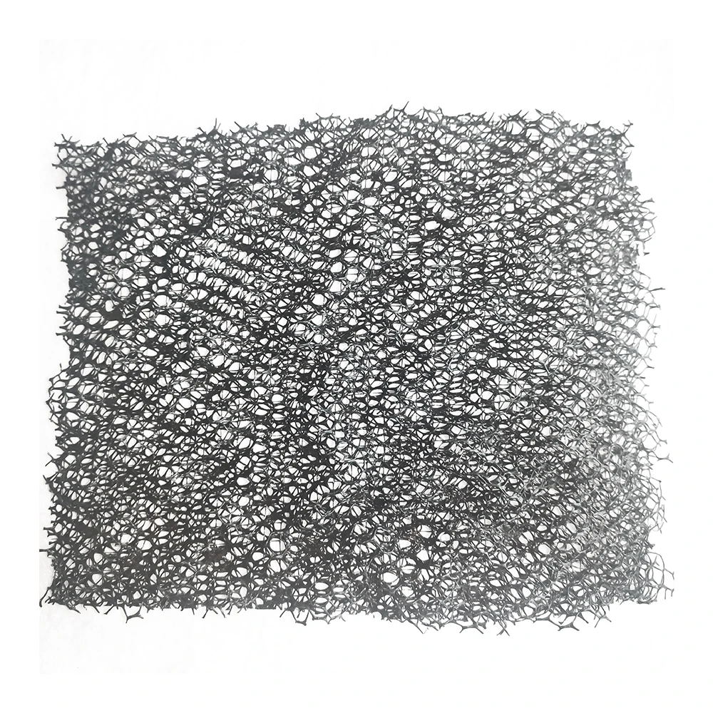 Three dimensional 3d composite vegetation network drain net geomat erosion control slope protection mat