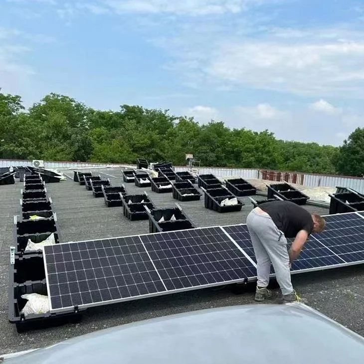 Corigy Easy Installation HDPE Plastic Solar Ballast Roof Mount