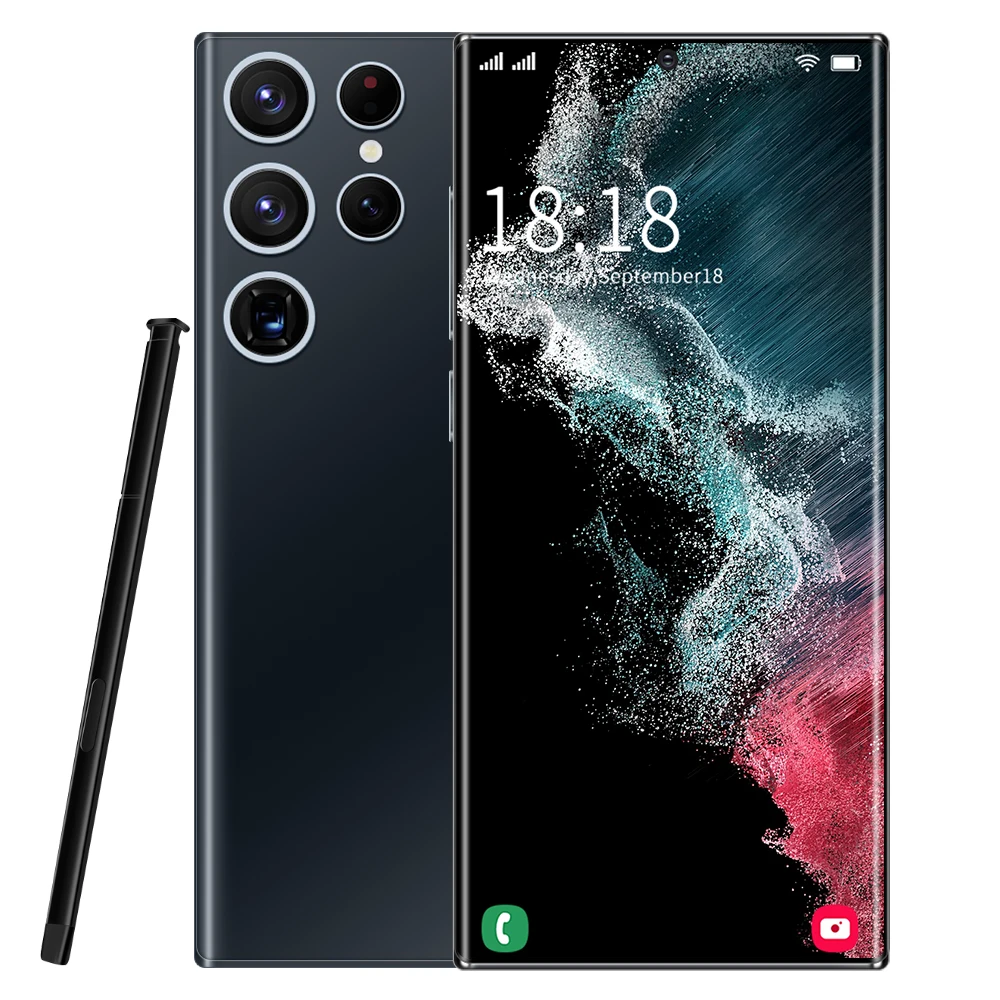 Смартфон Note30 Uetra 6 8 дюйма + 256 ГБ две SIM-карты 6800 мАч