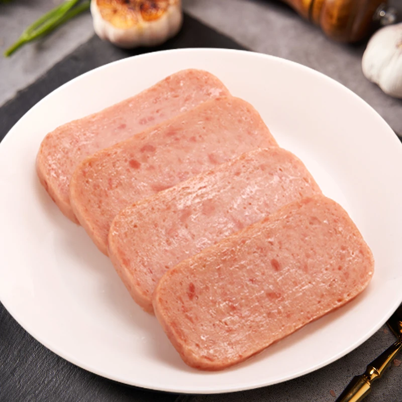 wholesale  Pork Luncheon Meat Canned Food Canned luncheon meat well known  all over the world