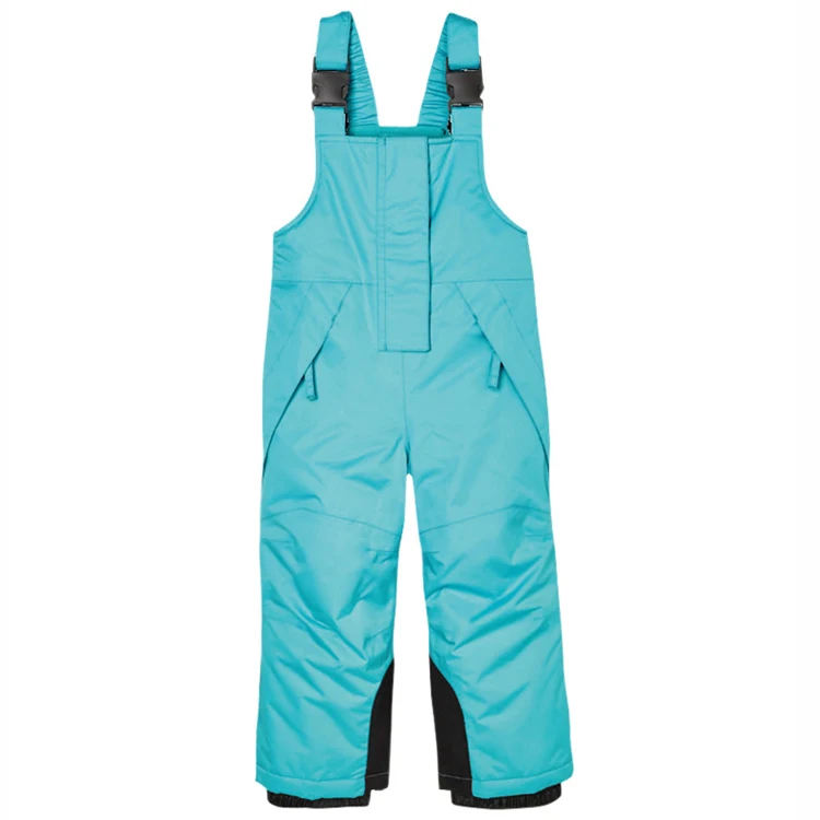 
2020 New Outdoor Children Straps Ski Pants Boys and Girls Cotton Windproof Thick Pants 