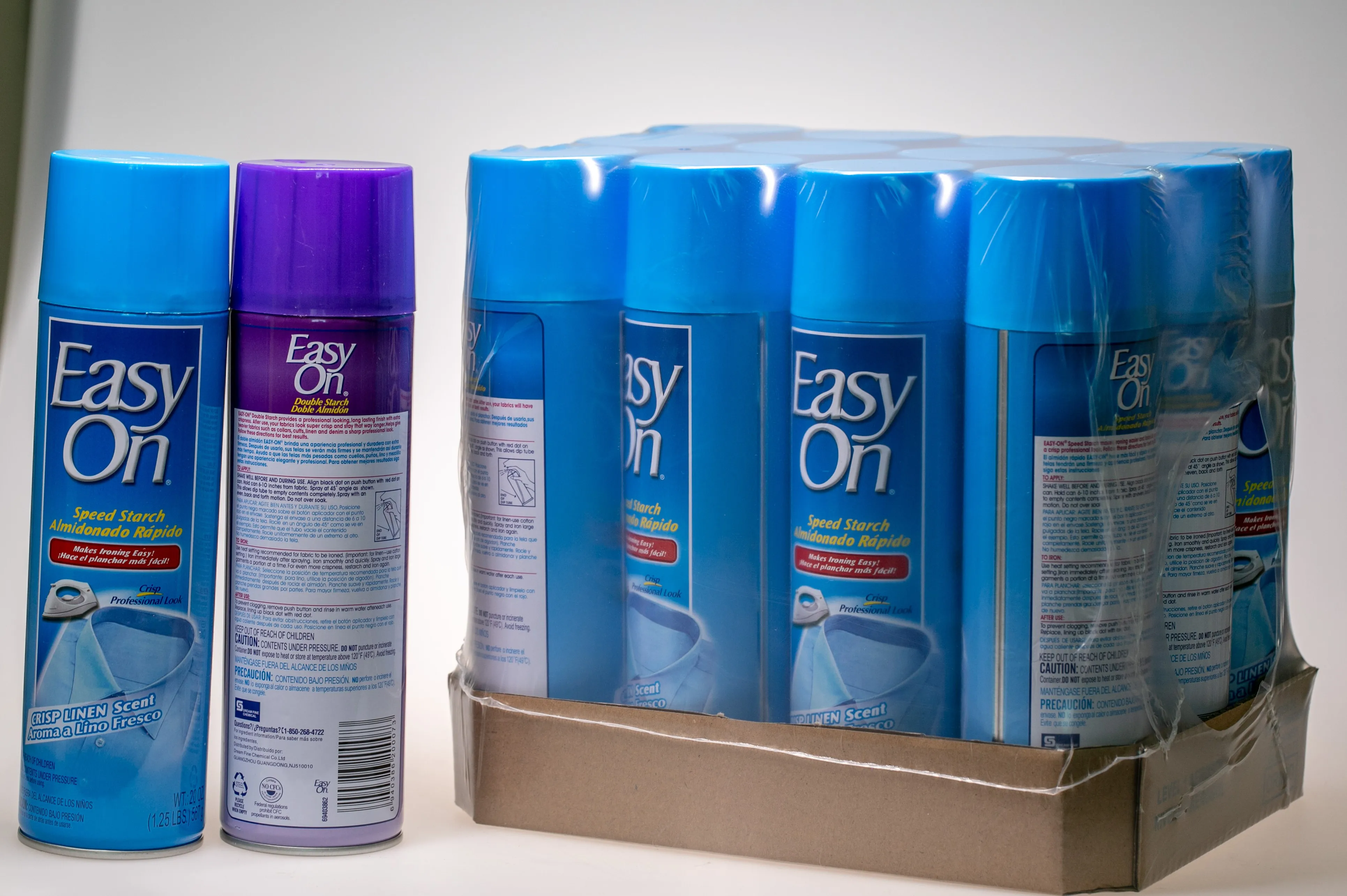 household speed starch easy on spray starch manufacturer aerosol starch spray