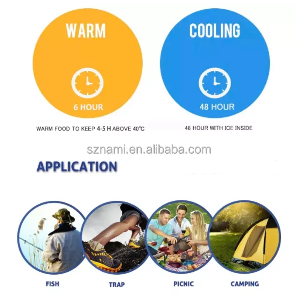 Factory Wholesale Outdoor Picnic Cooler Box Portable Beer Thermal Insulation Fishing Camping Plastic Cooler Box