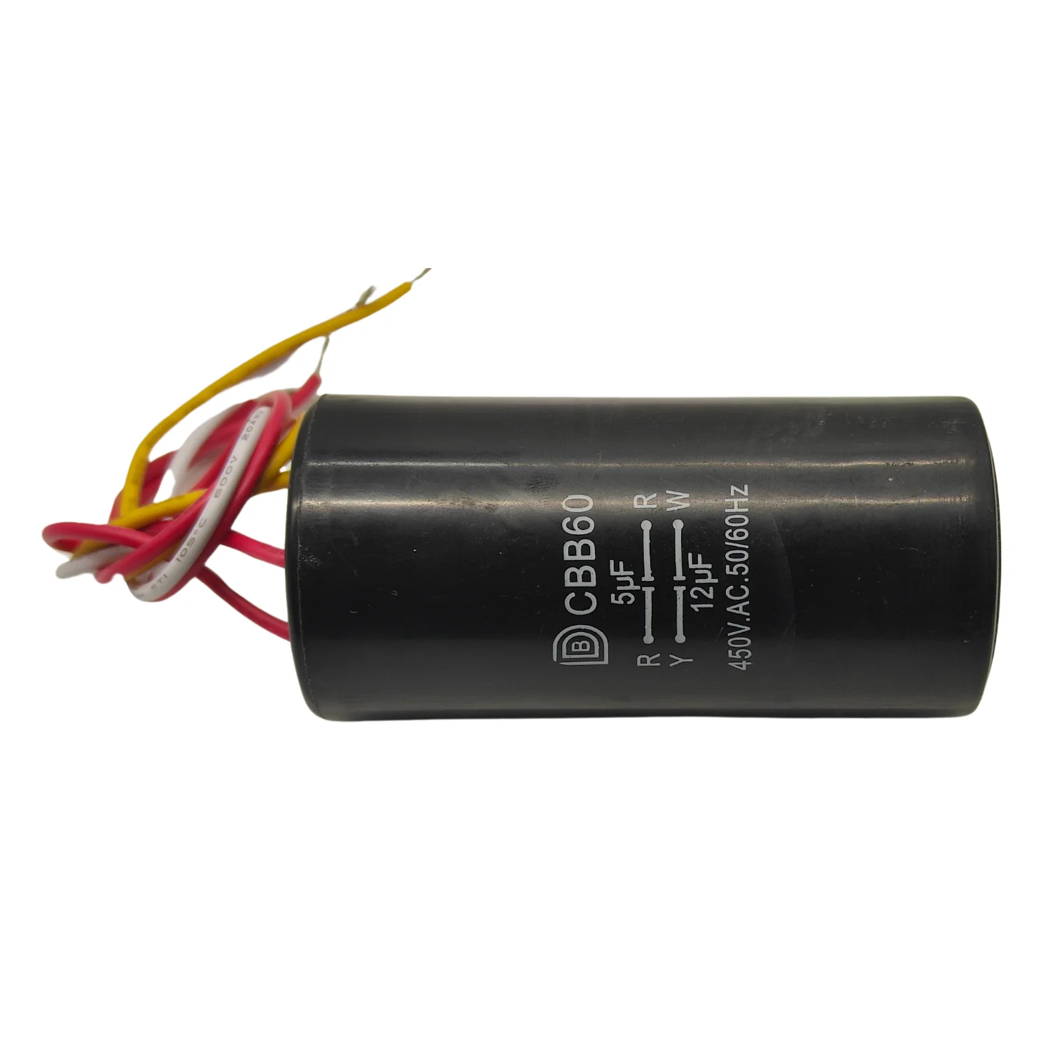 Factory-Direct High Quality CBB60 Motor Capacitor 5-12uf 450v for Washing Machines Washers spare parts Hotel Competitive Price