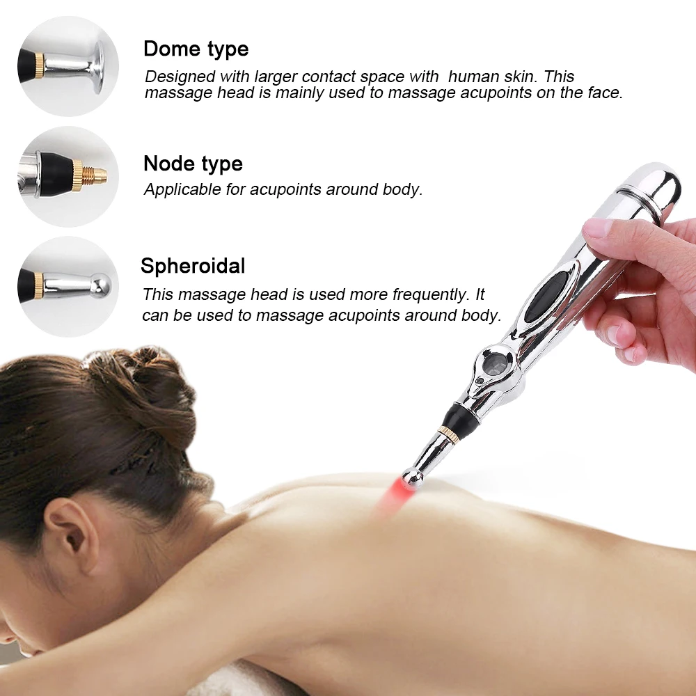 microcurrent stimulation acupuncture back shoulder massage digital therapy machine